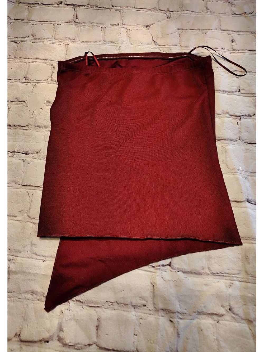 Garage Women's burgundy Halter Top Size Xs - Picture 3 of 5